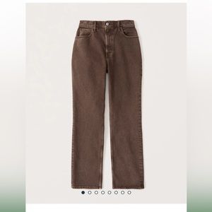 Abercrombie 90’s HR Relaxed Jean CURVE LOVE | Size 29